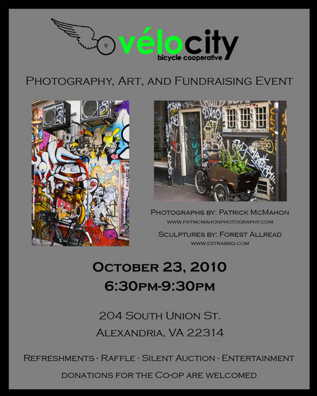 VéloCity Art Show Flyer