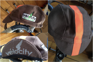 Brown Wool Cycling Caps