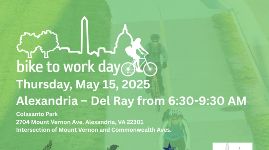Bike to Work Day 2025, Thursday May 15 6:30am to 9:30am